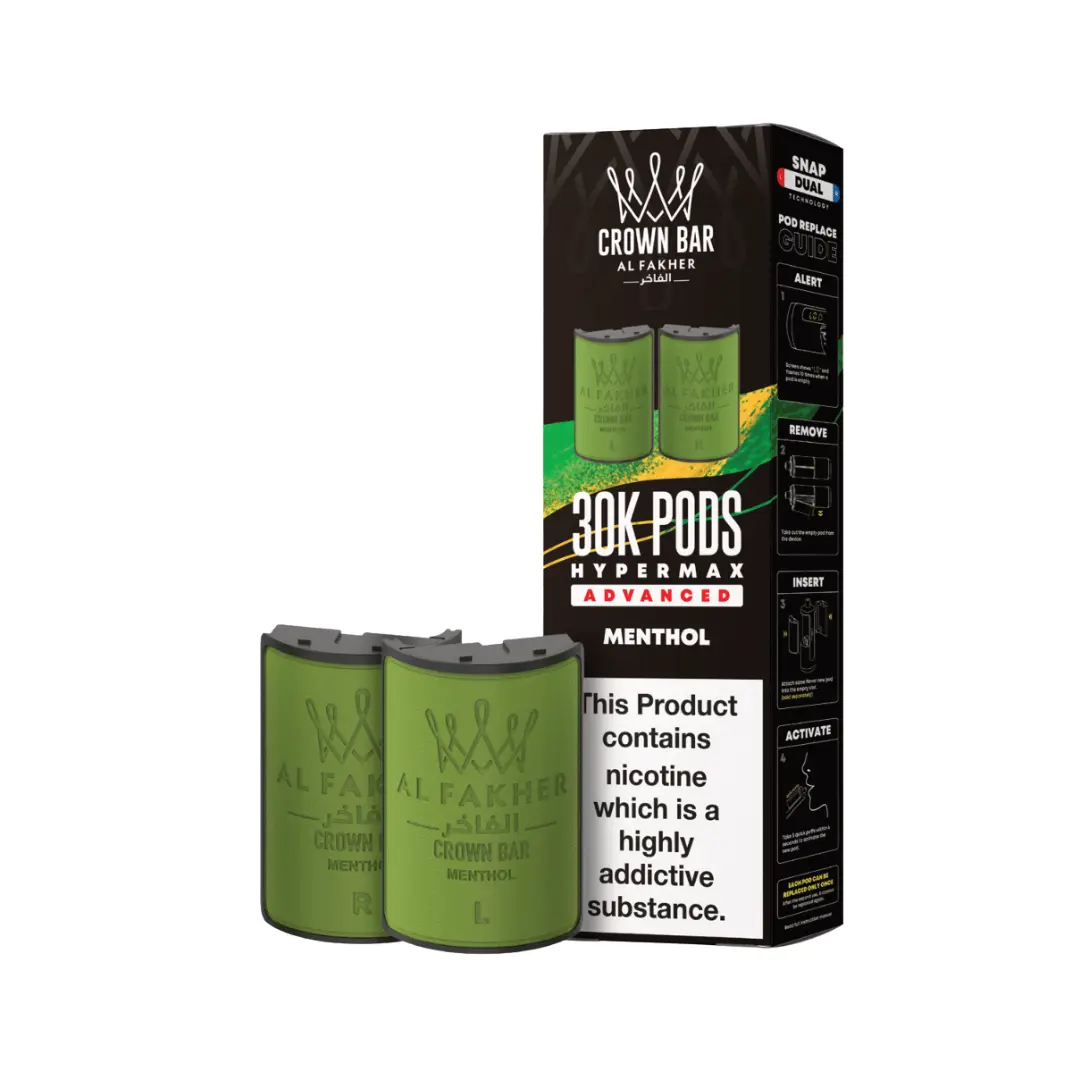 Al Fakher 30K Hypermax Menthol Refill Pod