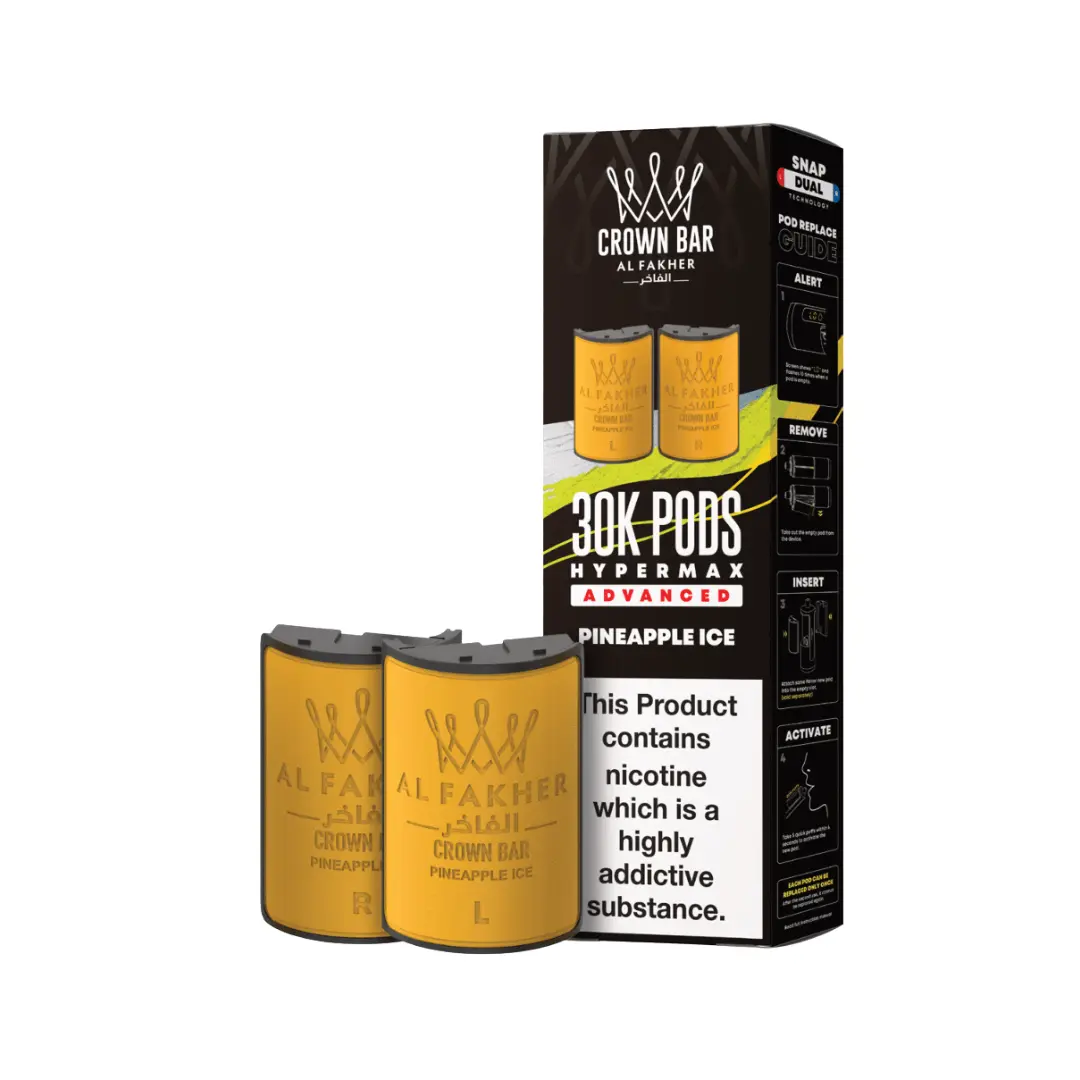 Al Fakher 30K Hypermax Pineapple Ice Refill Pod
