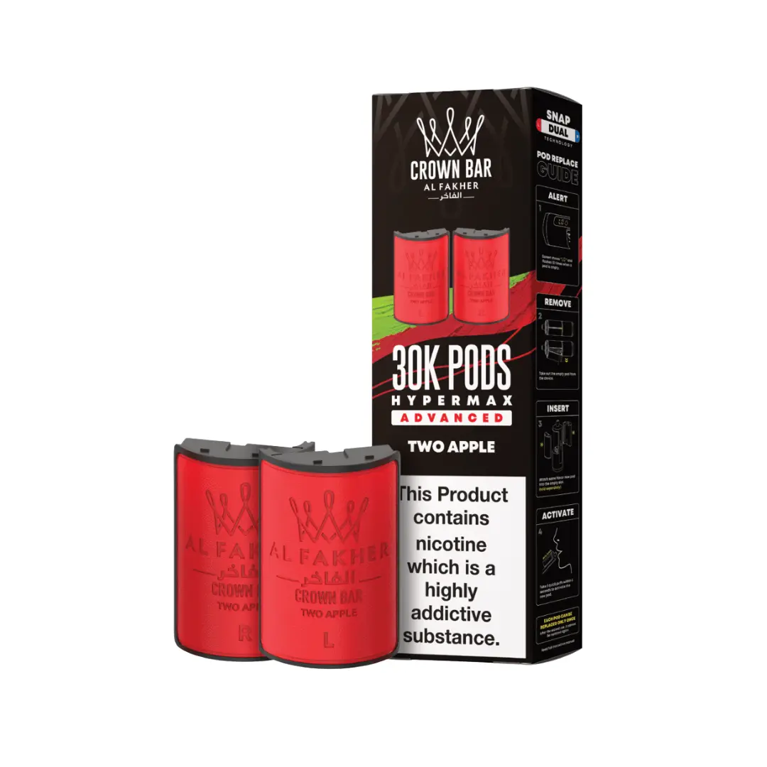 Al Fakher 30K Hypermax Two Apple Refill Pod