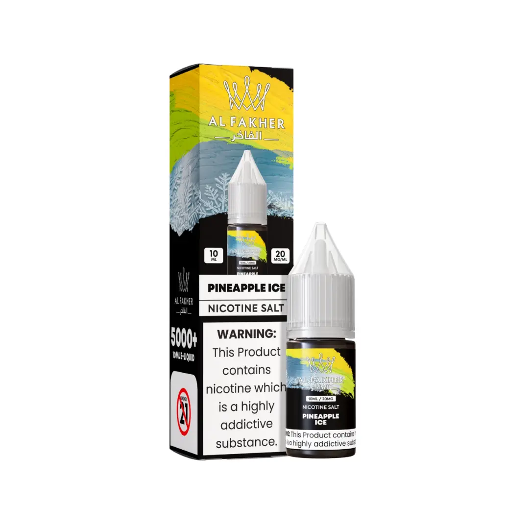 Al Fakher Pineapple Ice 10ml Nic Salt E-Liquid