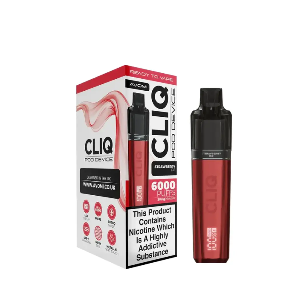 Avomi Cliq 6K Prefilled Pod Vape Kit - Image 11
