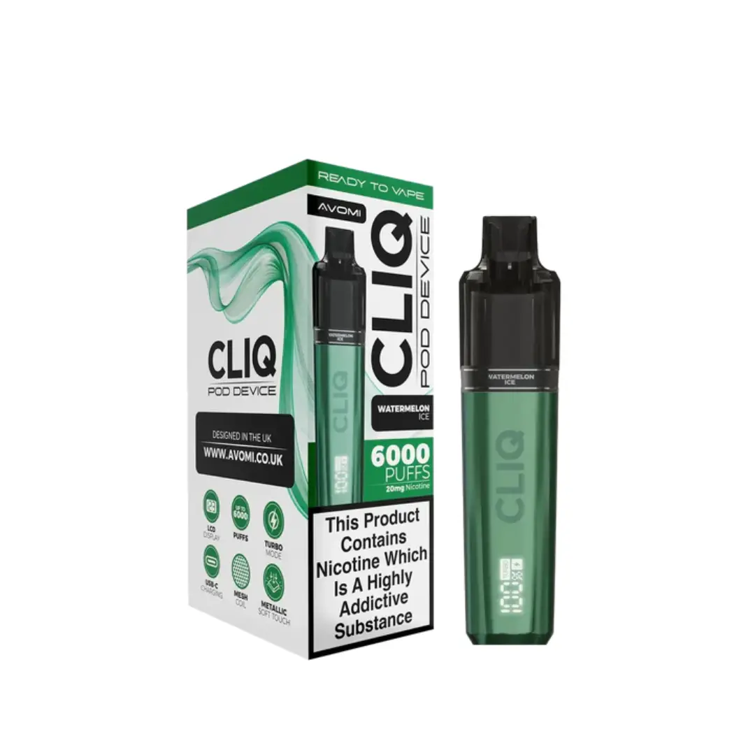 Avomi Cliq 6K Prefilled Pod Vape Kit - Image 12