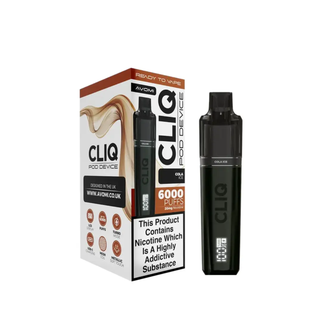 Avomi Cliq 6K Prefilled Pod Vape Kit - Image 4