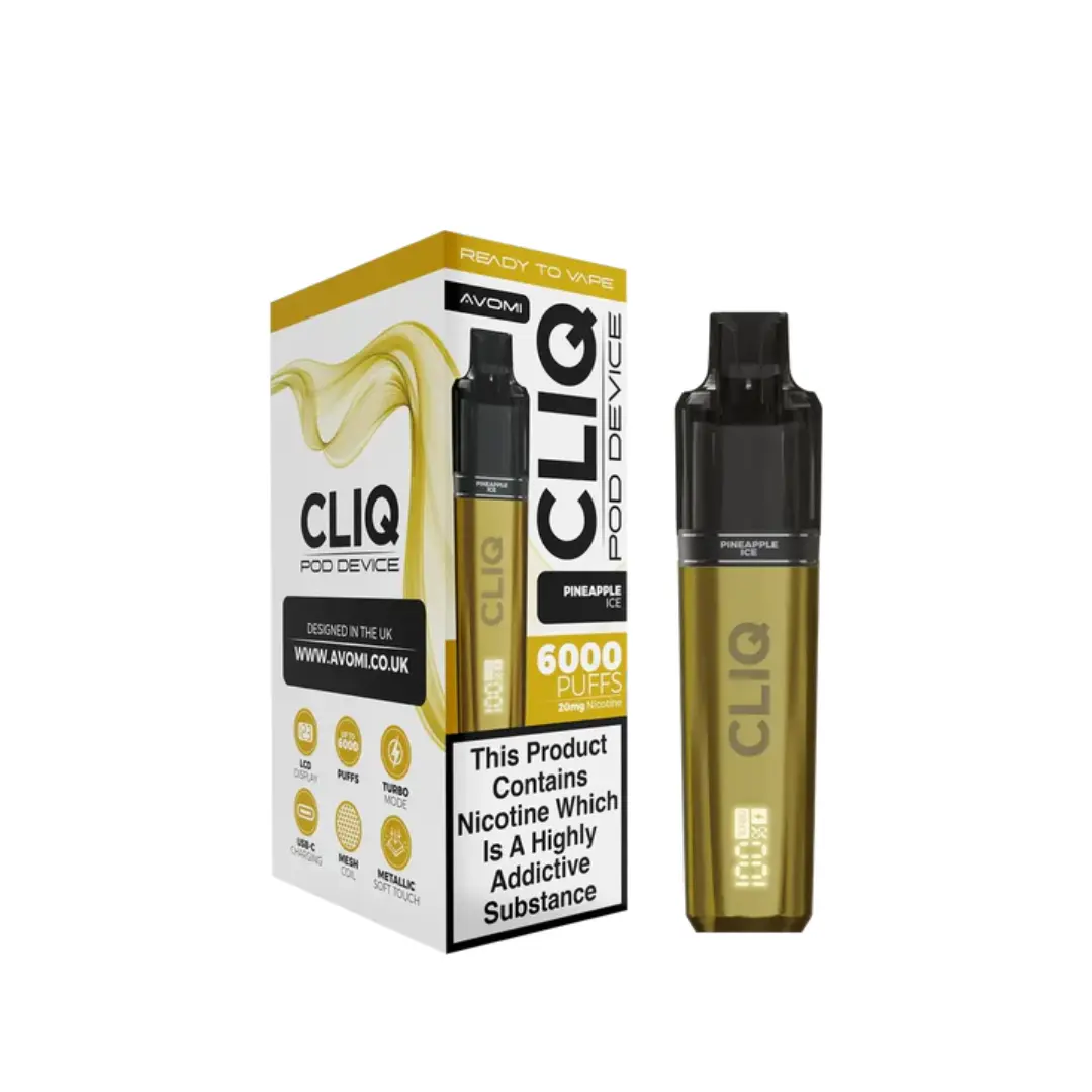 Avomi Cliq 6K Prefilled Pod Vape Kit - Image 7