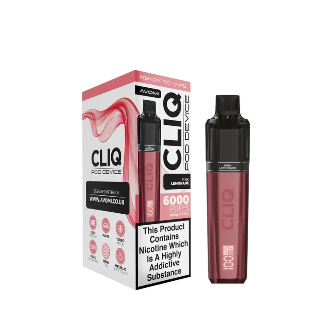 Avomi Cliq 6K Prefilled Pod Vape Kit - Image 8
