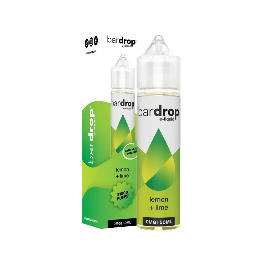 Bar Drop Lemon + Lime 50ml Shortfill