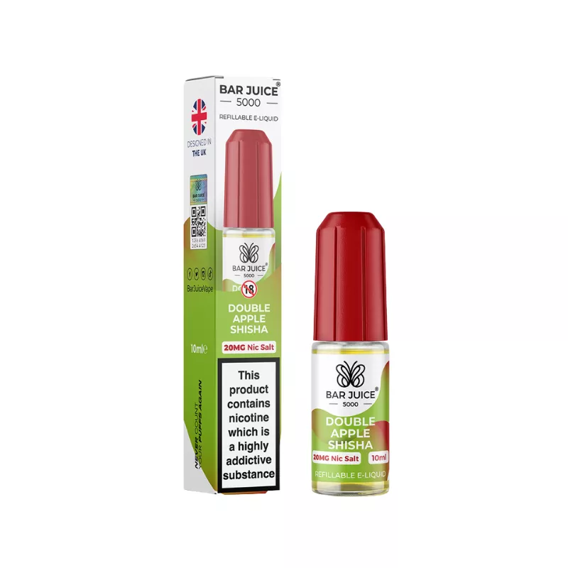 Bar Juice 5000 Double Apple Shisha Nic Salt