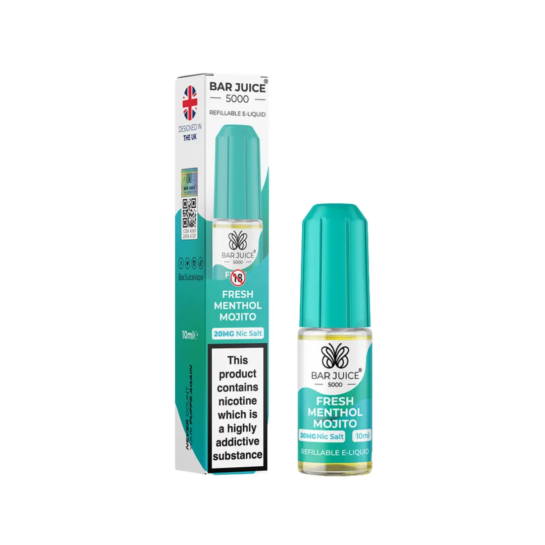 Bar Juice 5000 Fresh Menthol Mojito Nic Salt