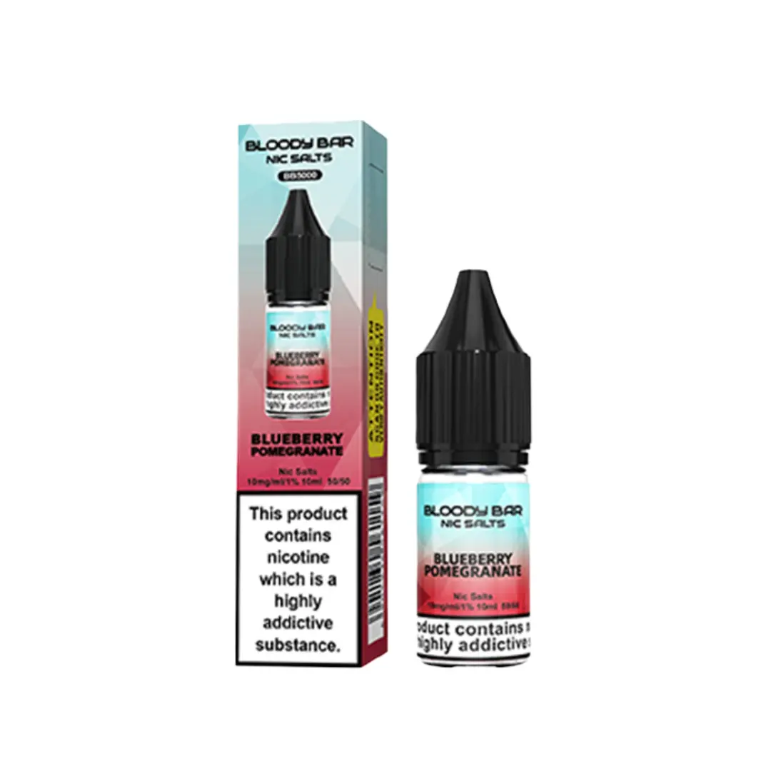 Bloody Bar Blueberry Pomegranate 10ml Nic Salt E-liquid