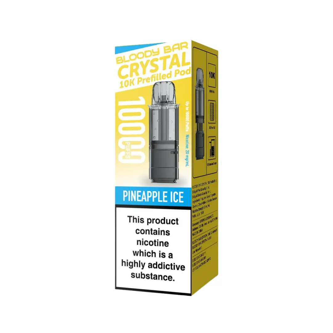 Bloody Bar Crystal 10K Pineapple Ice Refill Pods
