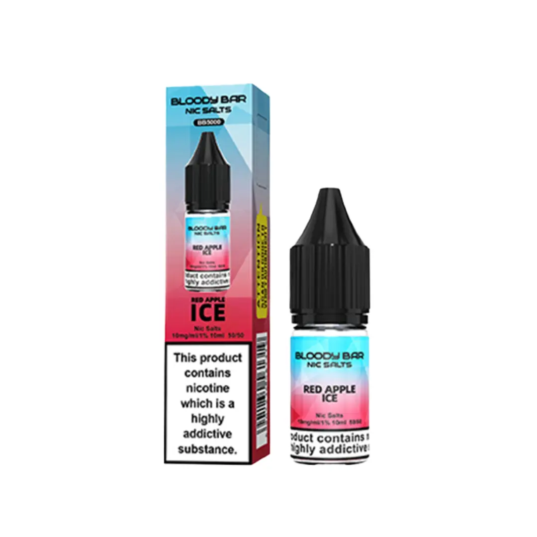 Bloody Bar Red Apple Ice 10ml Nic Salt E-liquid