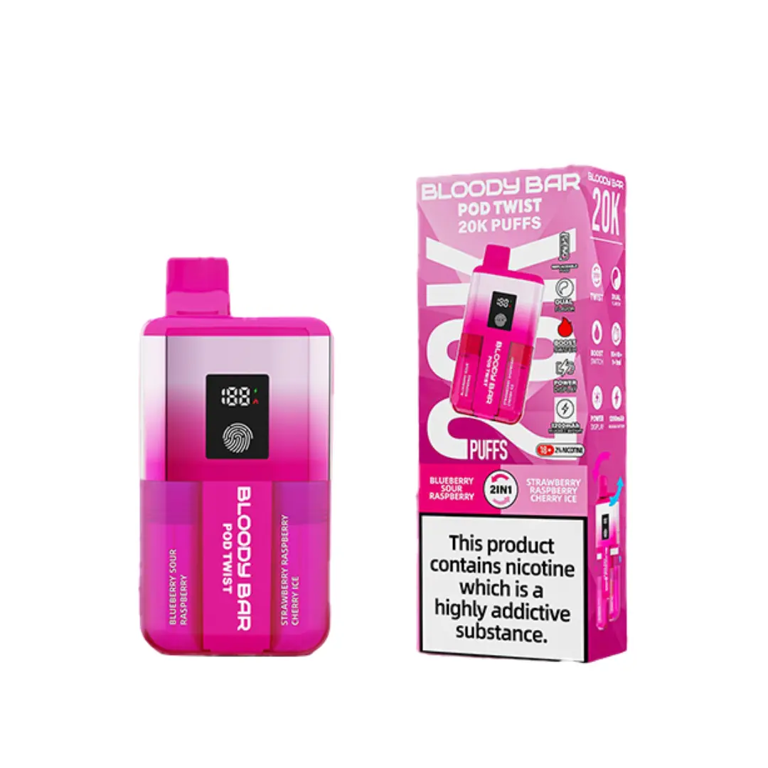 Bloody Bar Ultra Twist 20K Vape Kit - Image 13