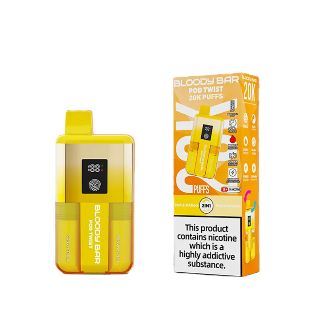 Bloody Bar Ultra Twist 20K Vape Kit - Image 7