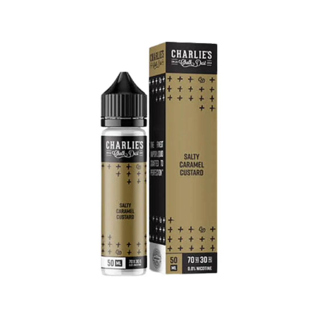 Charlie's Chalk Dust Salty Caramel Custard 50ml E-liquid