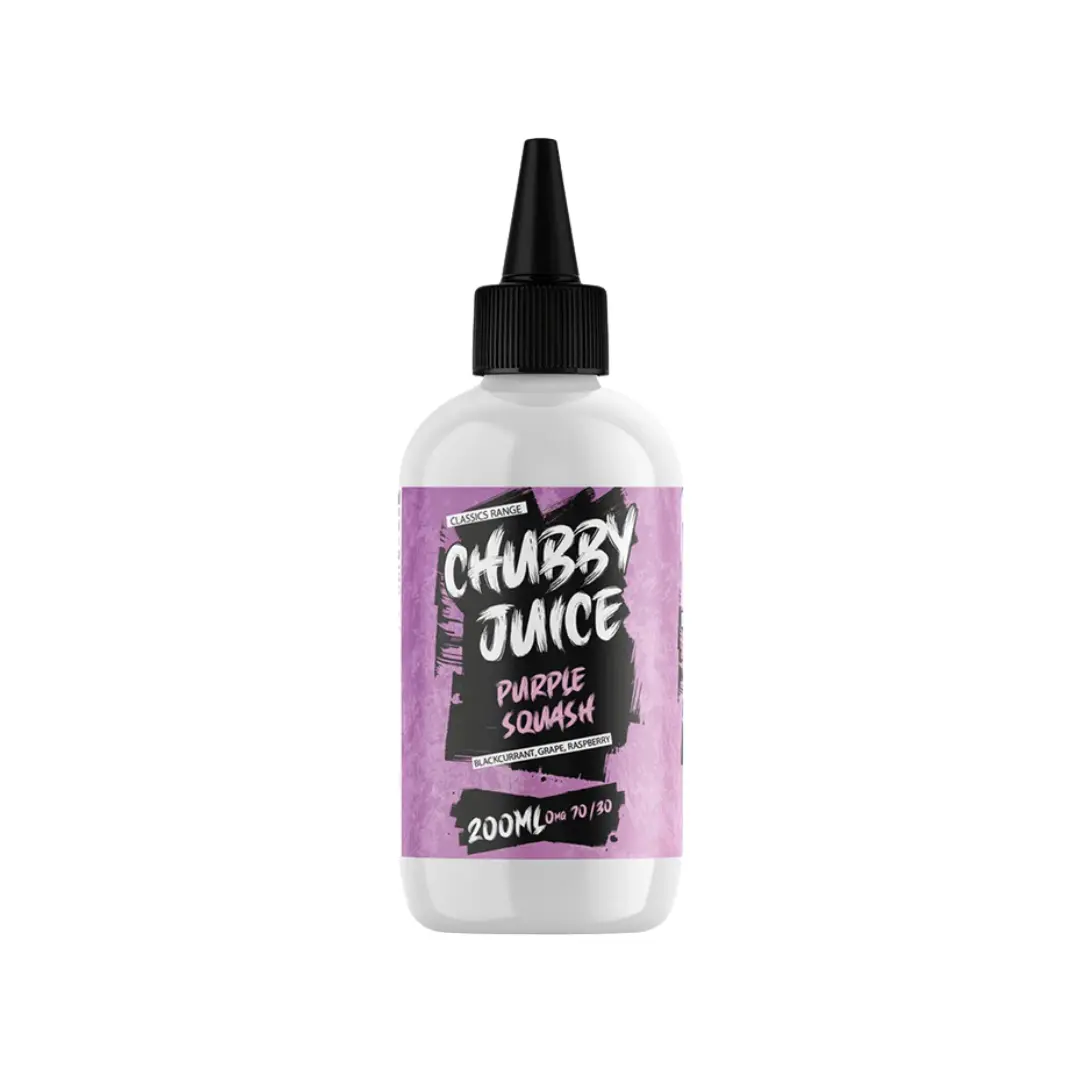 Chubby Juice Purple Squash 200ml Shortfill E-liquid