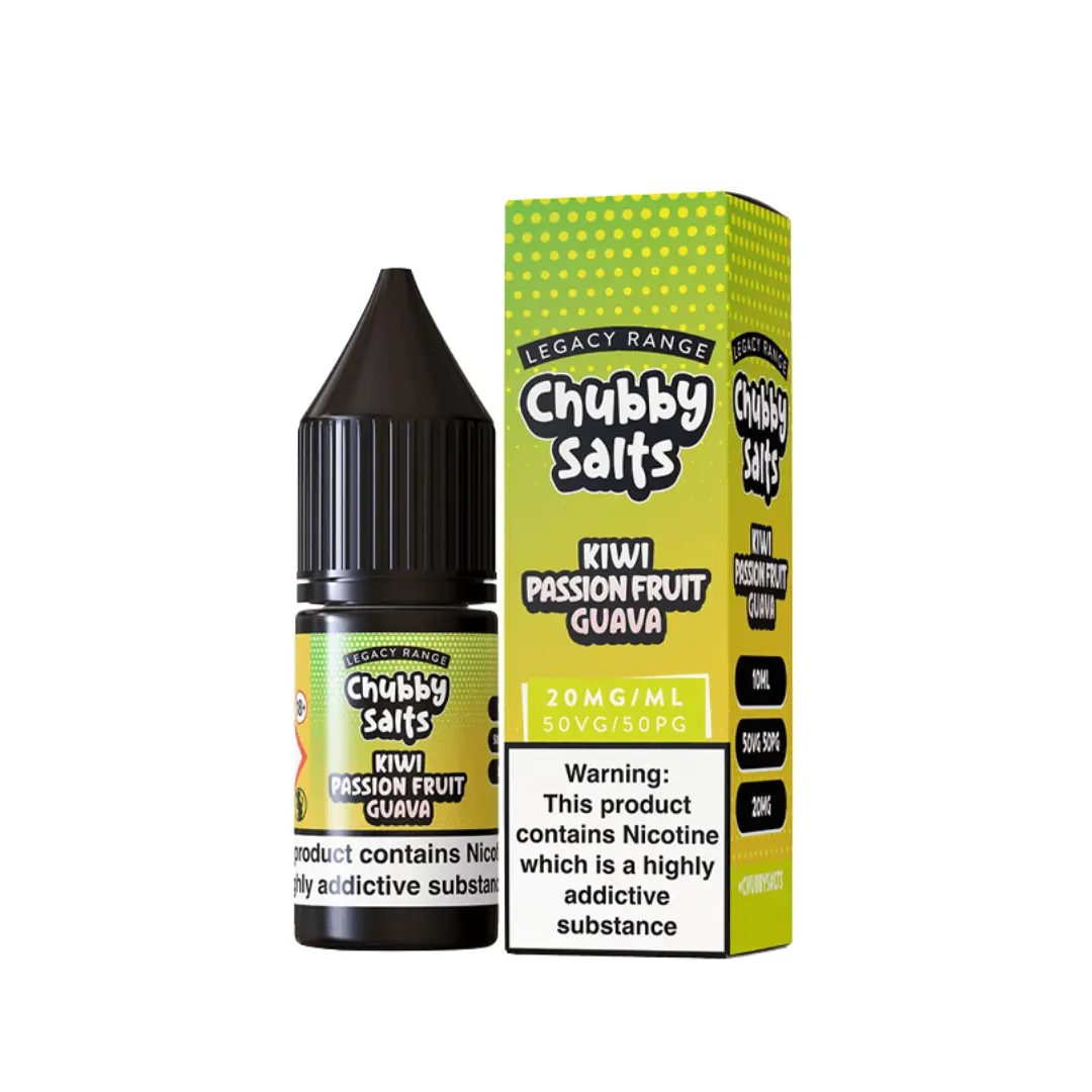 Chubby Kiwi Passion Fruit Guava 10ml Nic Salt E-liquid