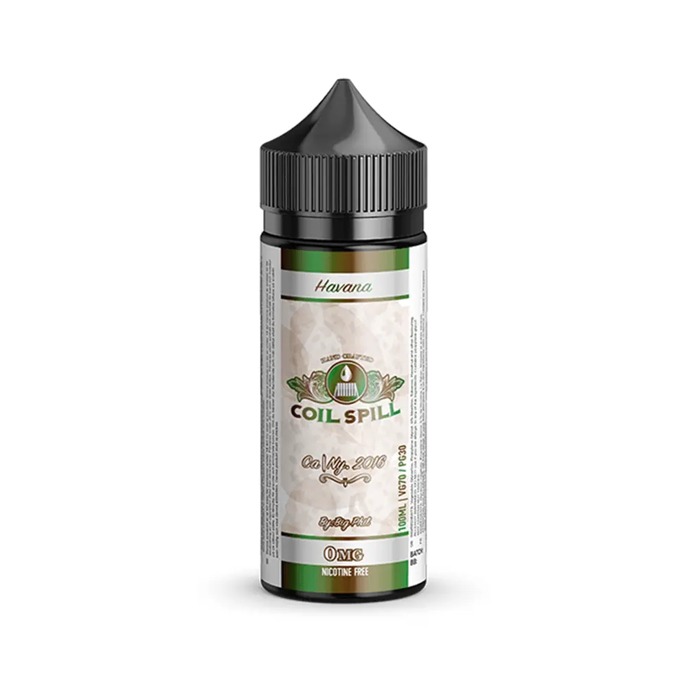 Coil Spill Havana 100ml Shortfill