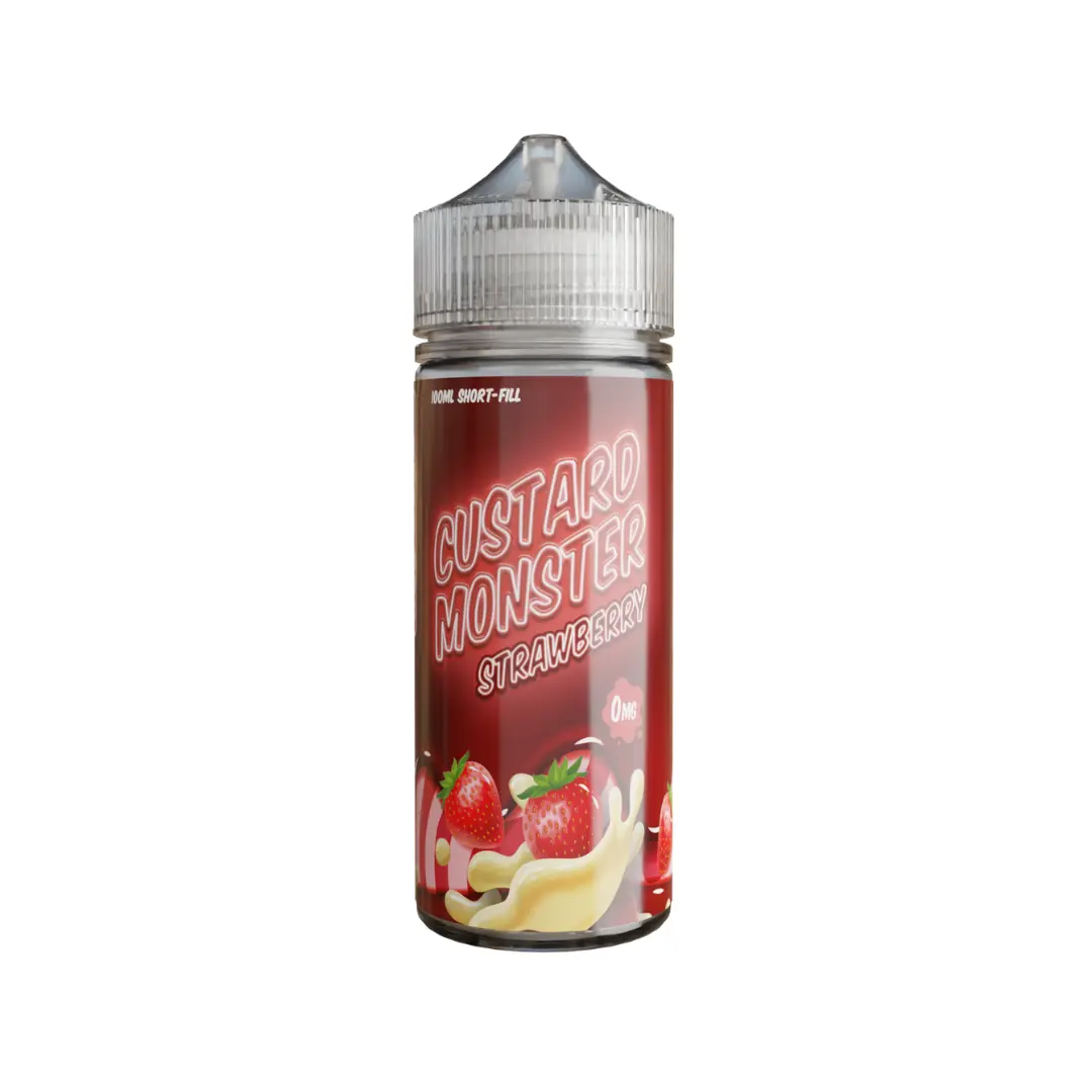 Custard Monster Strawberry Custard 100ml Shortfill