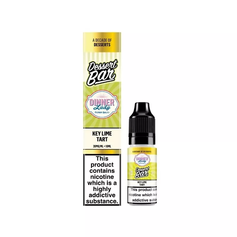 Dinner Lady Dessert Key Lime Tart Bar Salt 10ml