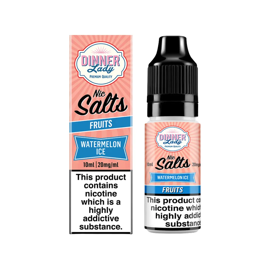 Dinner Lady Watermelon Ice 10ml Nic Salt
