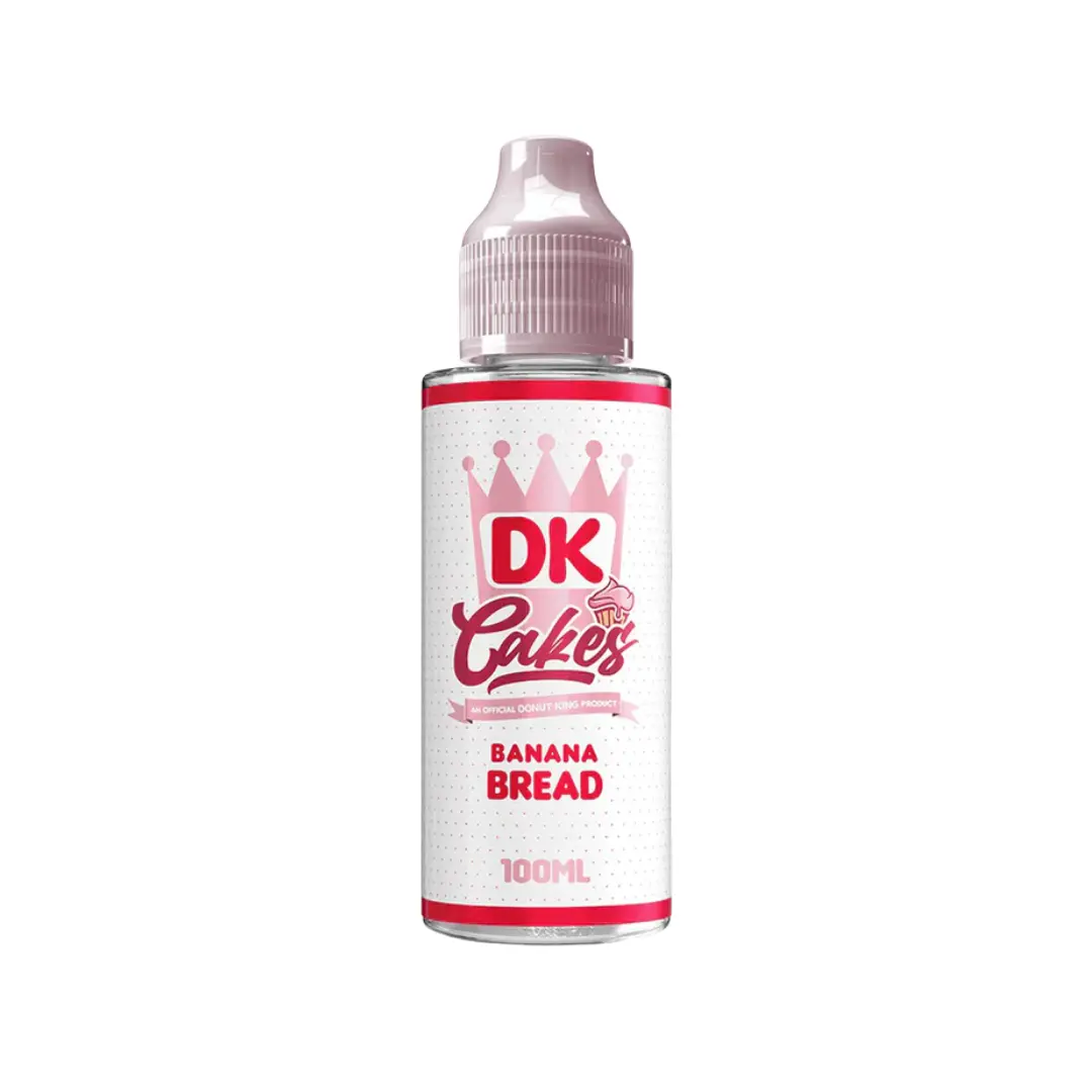 DK Cakes Banana Bread 100ml Shortfill E-liquid