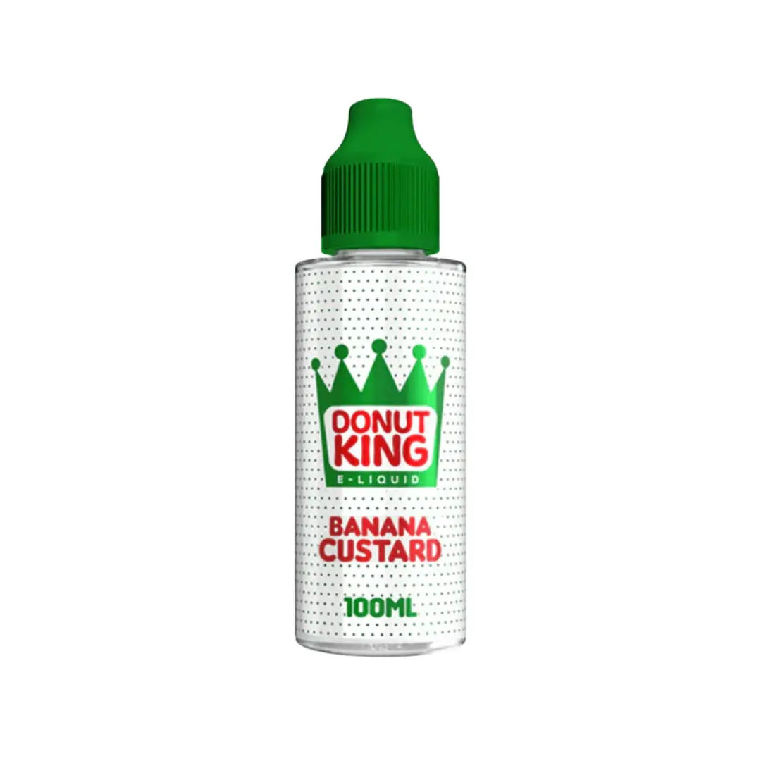 Donut King Banana Custard 100ml Shortfill E-liquid