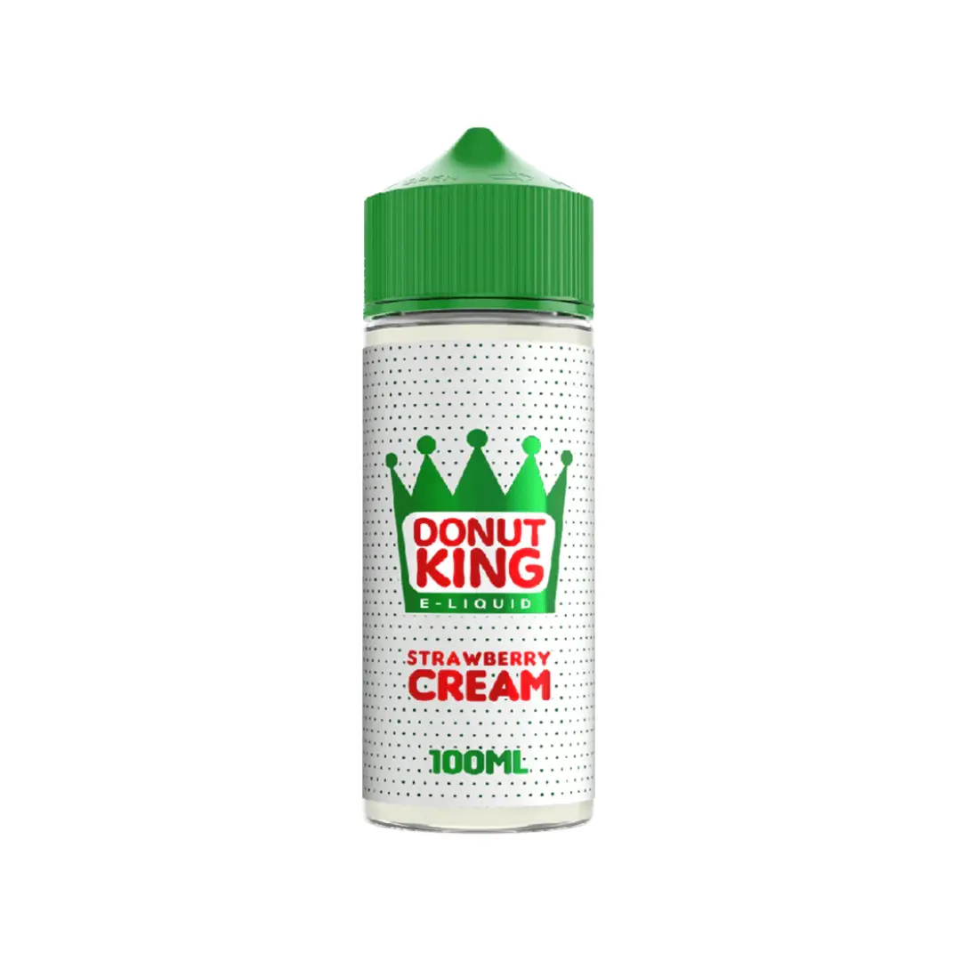 Donut King Strawberry Cream 100ml Shortfill E-liquid