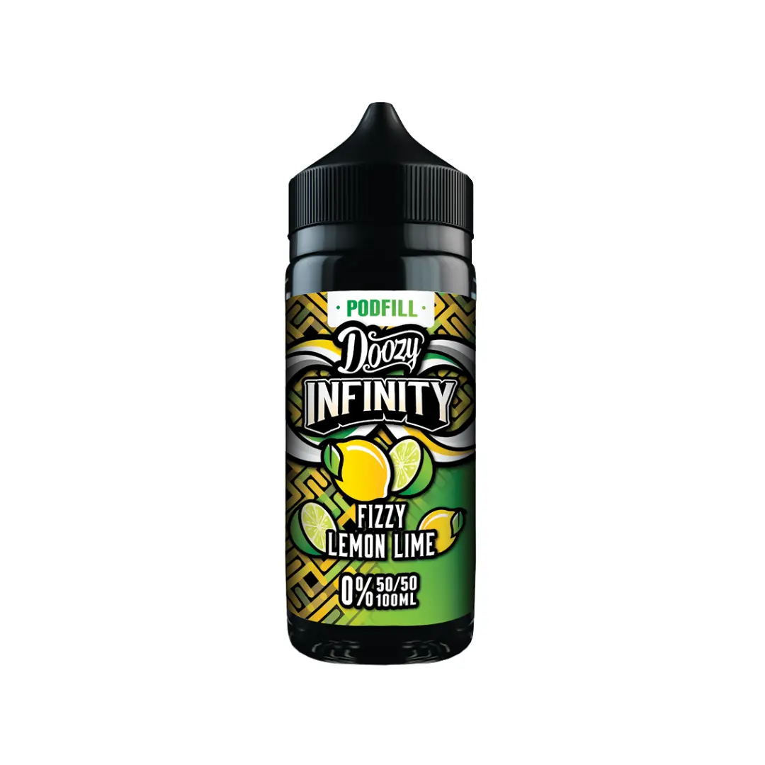 Doozy Infinity Pod Fill 50/50 Lemon Lime 100ml Shortfill