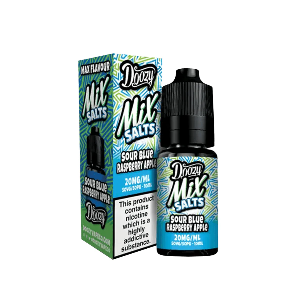 Doozy Mix Sour Blue Raspberry Apple 10ml Nic Salt
