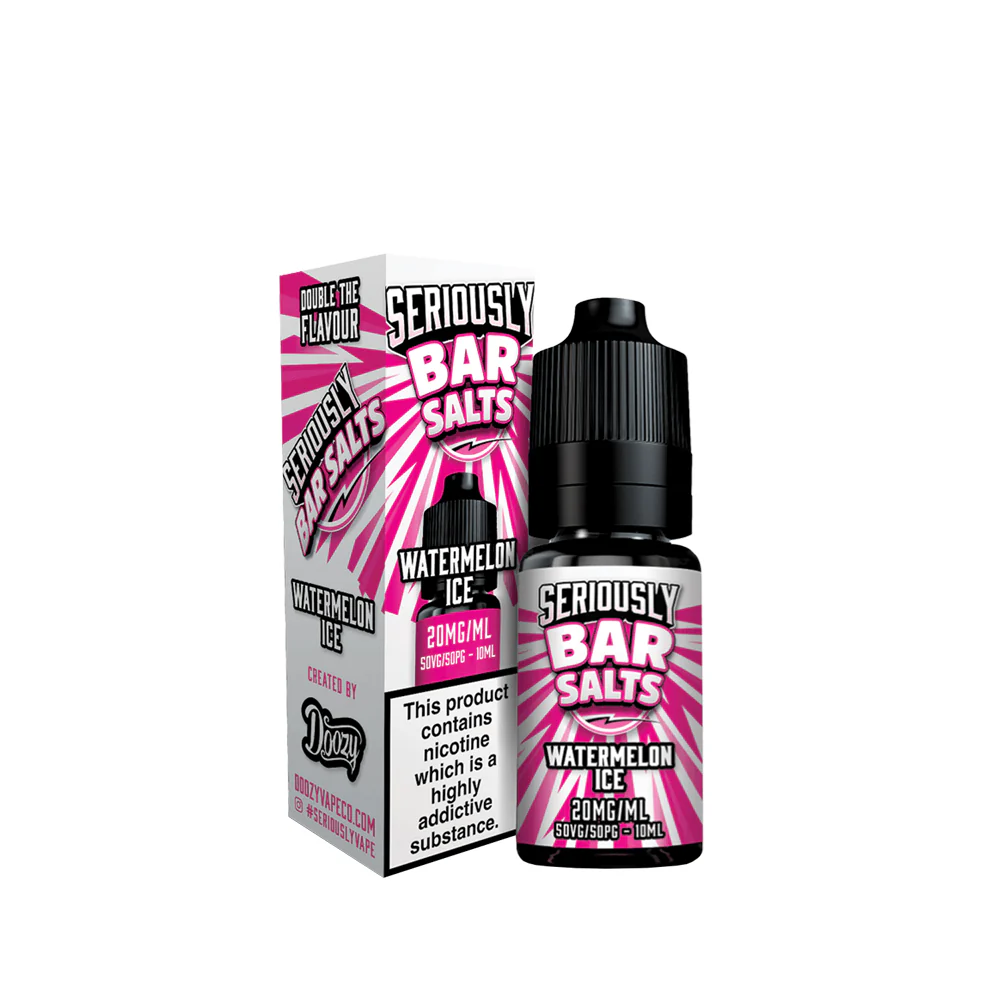 Doozy Seriously Bar Watermelon Ice 10ml Nic Salt