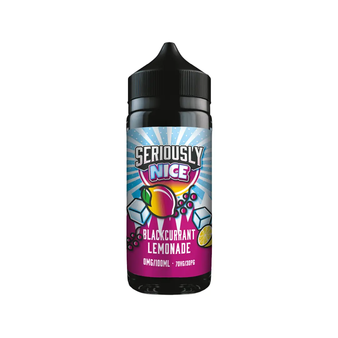 Doozy Seriously Nice Cool Blackcurrant Lemonade 100ml Shortfill