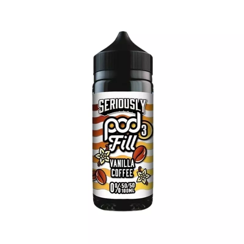Doozy Seriously Pod Fill Vanilla Coffee 100ml Shortfill