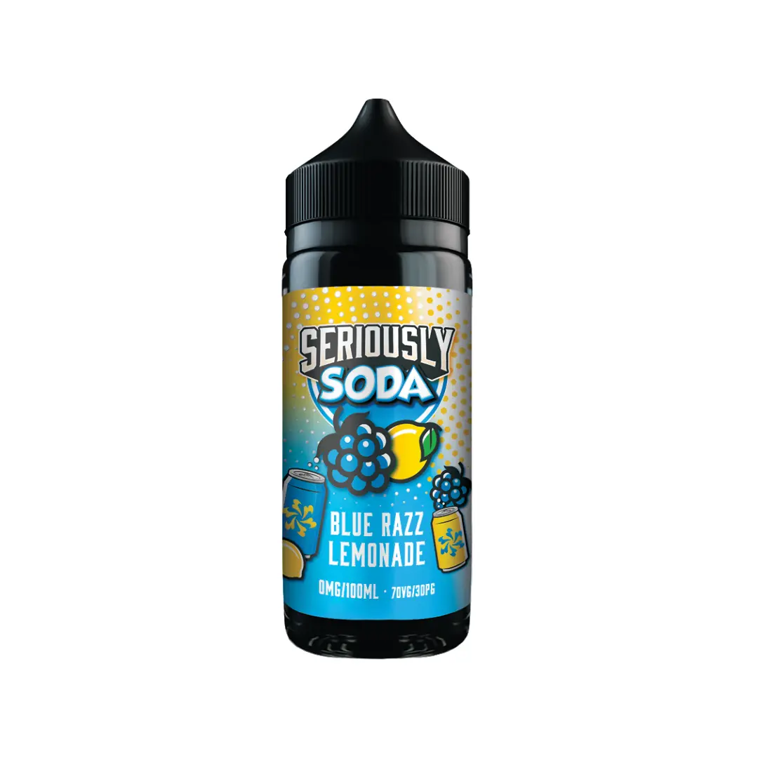 Doozy Seriously Soda Blue Razz Lemonade 100ml Shortfill