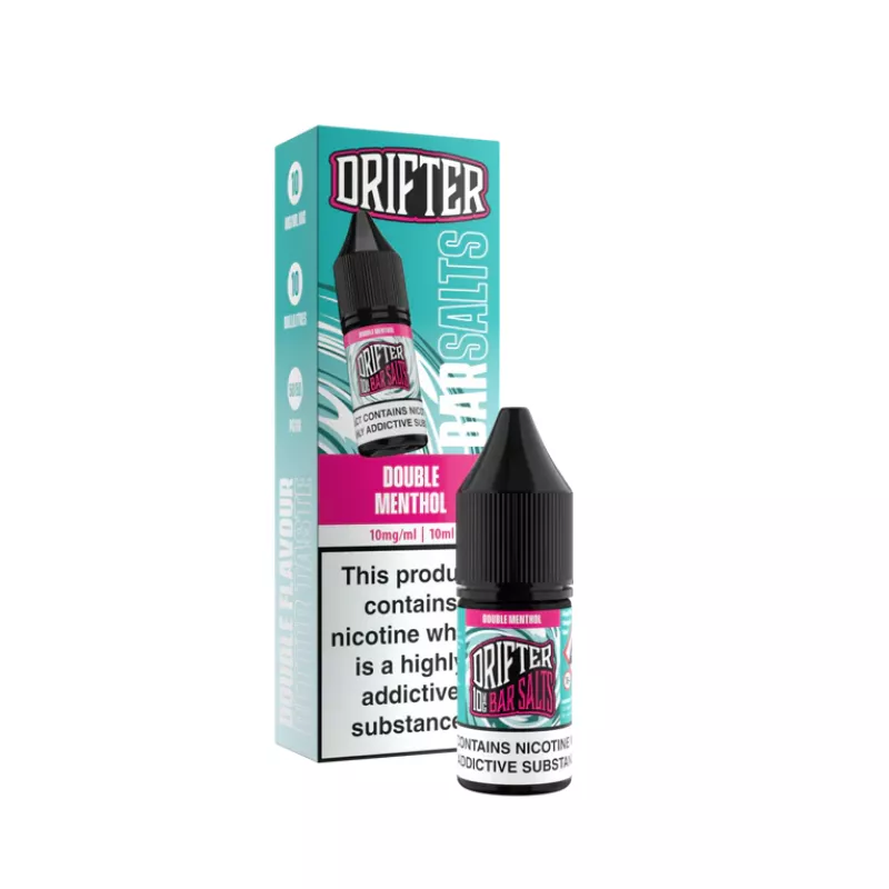 Drifter Bar Salts Double Menthol 10ml Nic Salt E-liquid