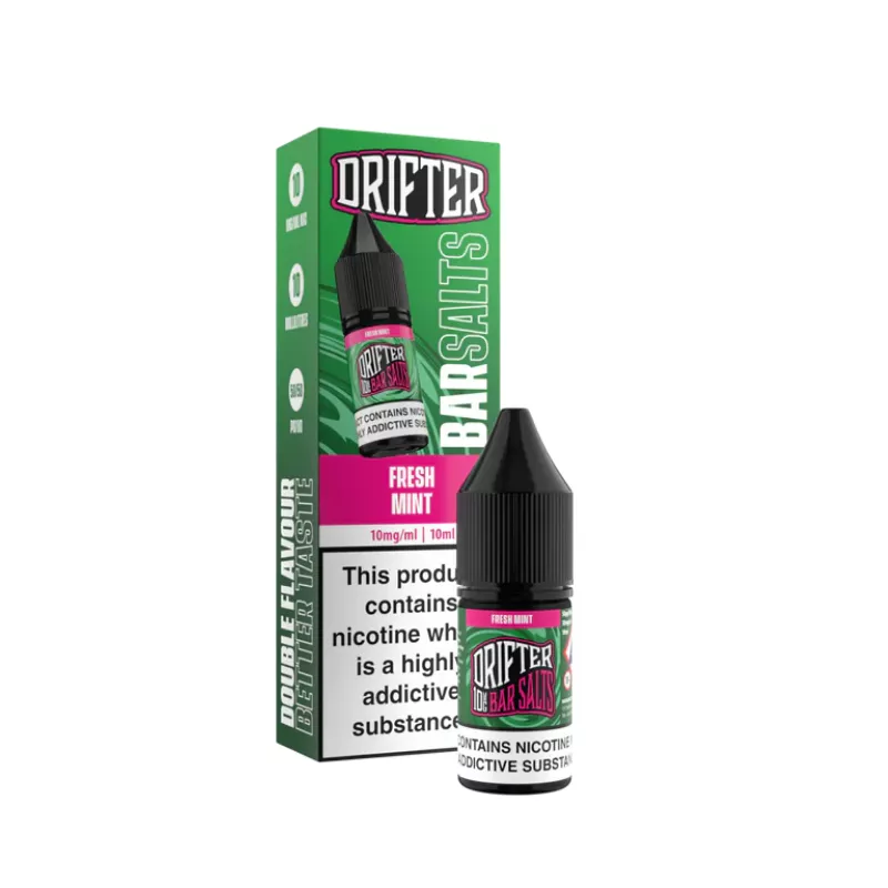 Drifter Bar Salts Fresh Mint 10ml Nic Salt E-liquid
