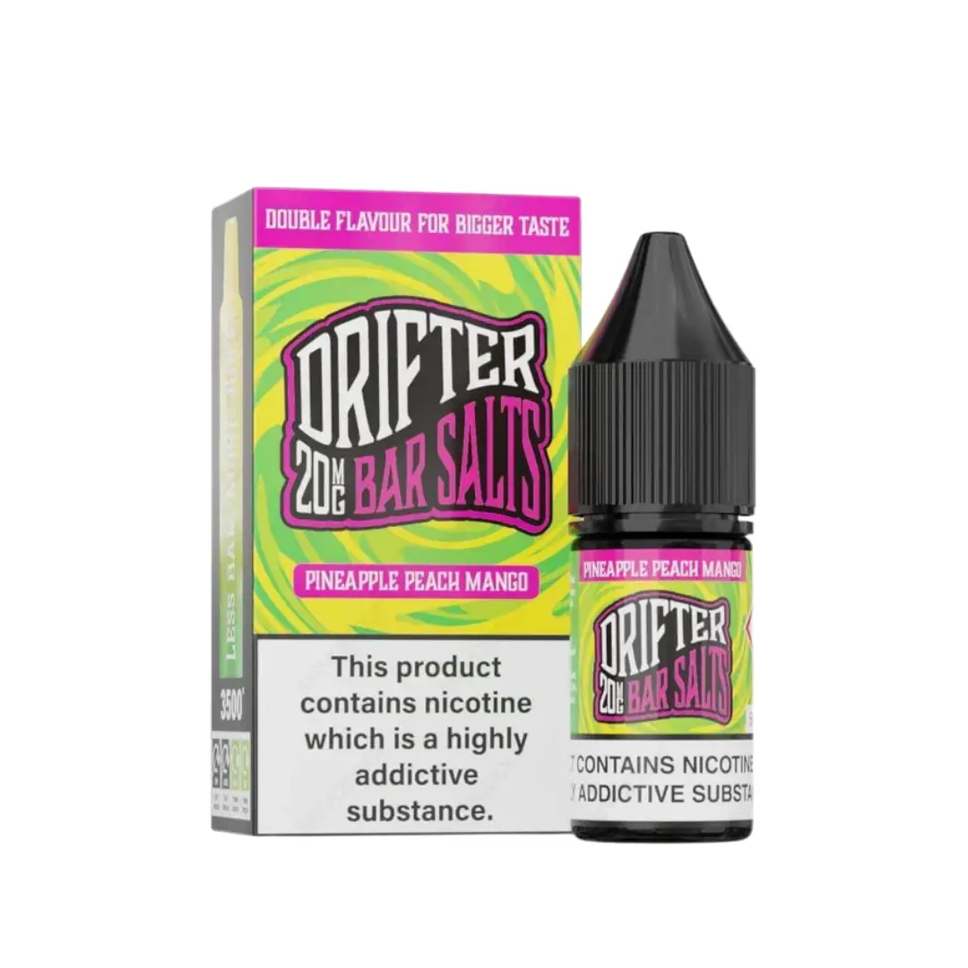 Drifter Bar Salts Pineapple Peach Mango 10ml Nic Salt E-liquid