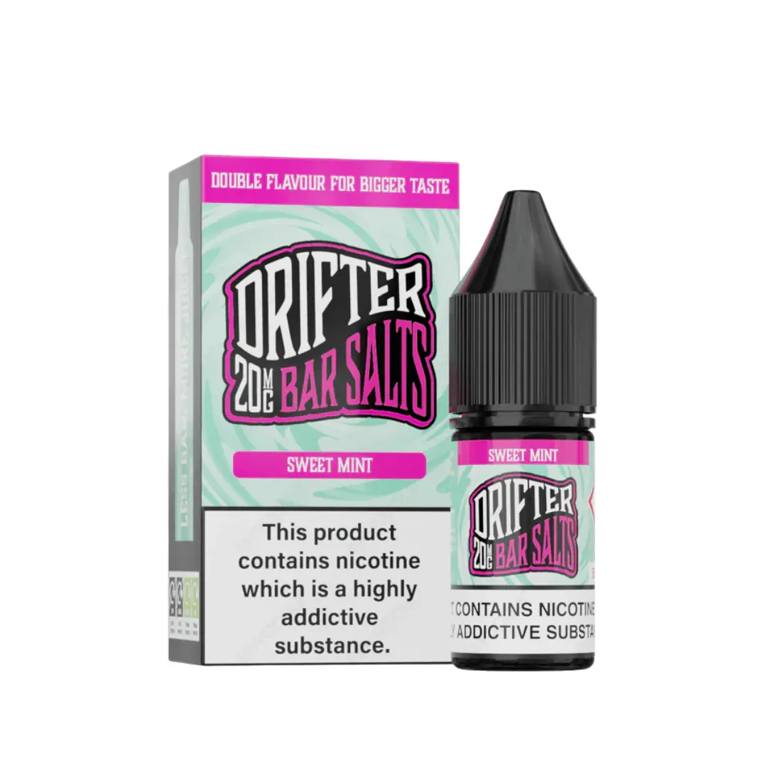 Drifter Bar Salts Sweet Mint 10ml Nic Salt E-liquid