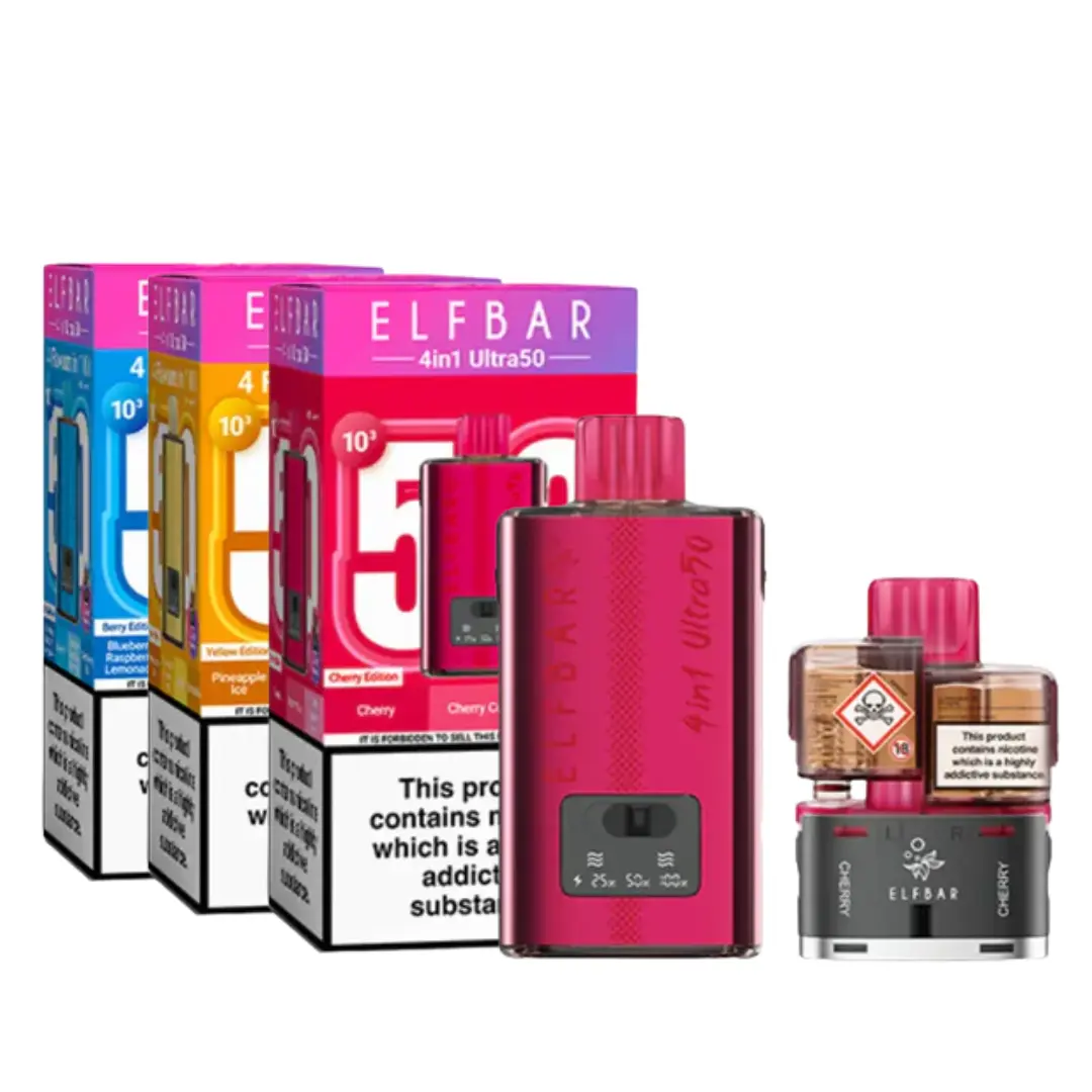 Elf Bar 4-in-1 Ultra 50 Prefilled Pod Kit