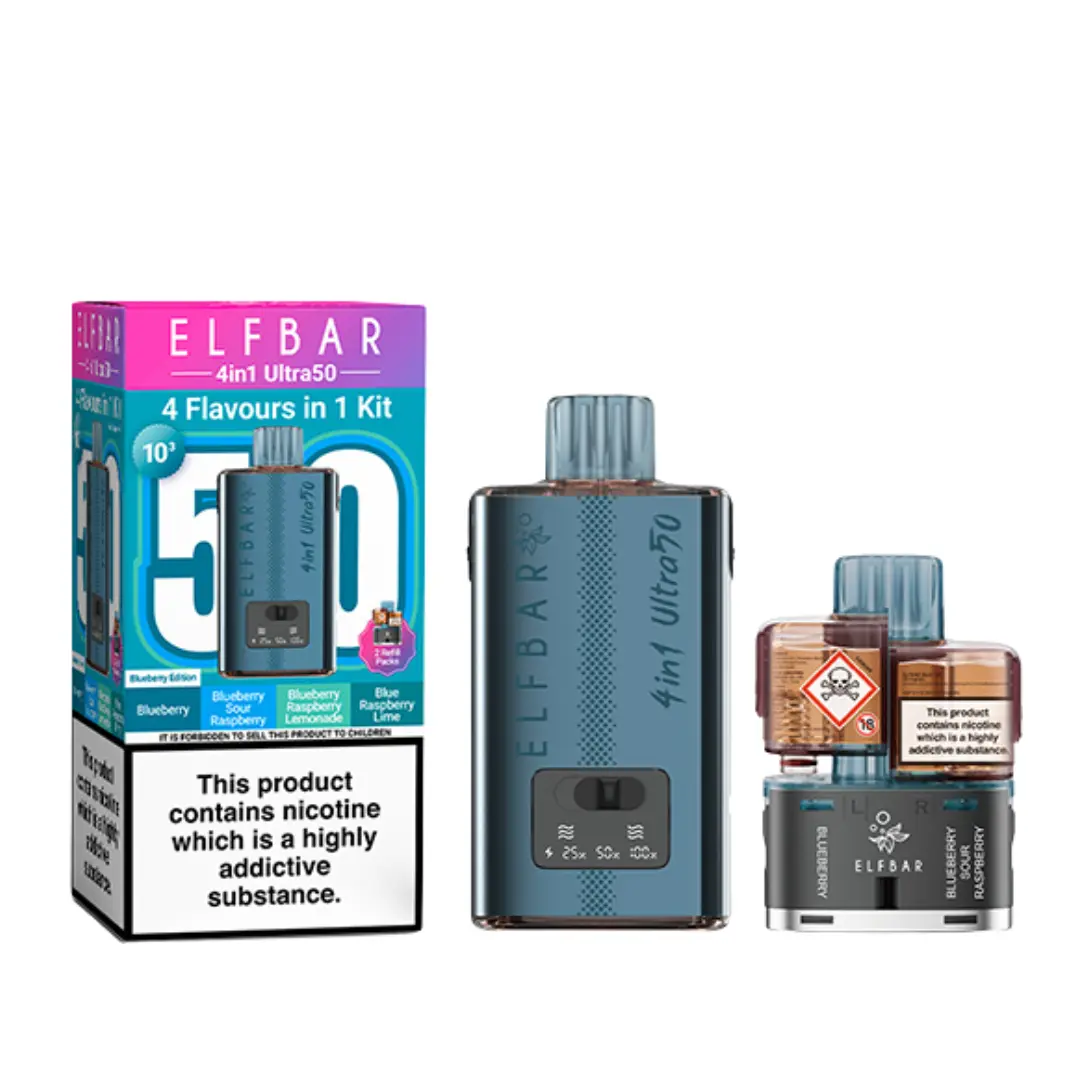 Elf Bar 4-in-1 Ultra 50 Prefilled Pod Kit - Image 3