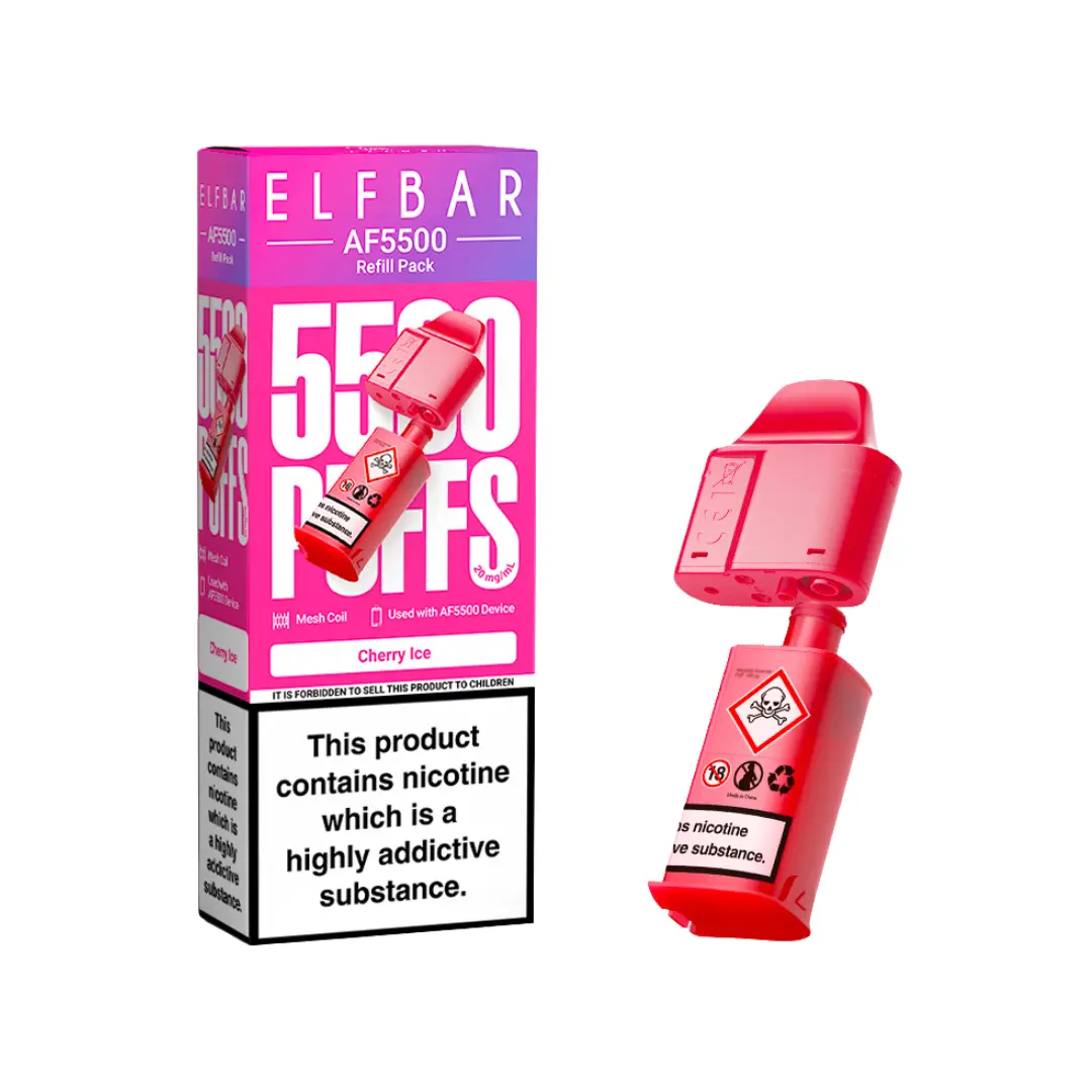 Elf Bar AF5500 Cherry Ice Refill Pod