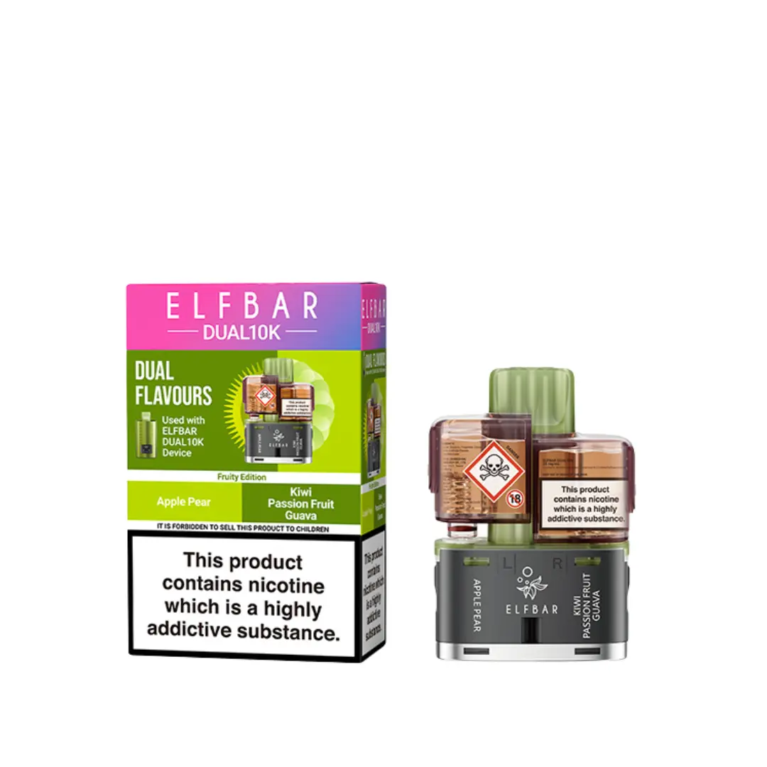 Elf Bar Dual 10K Fruity Edition Refill Pods