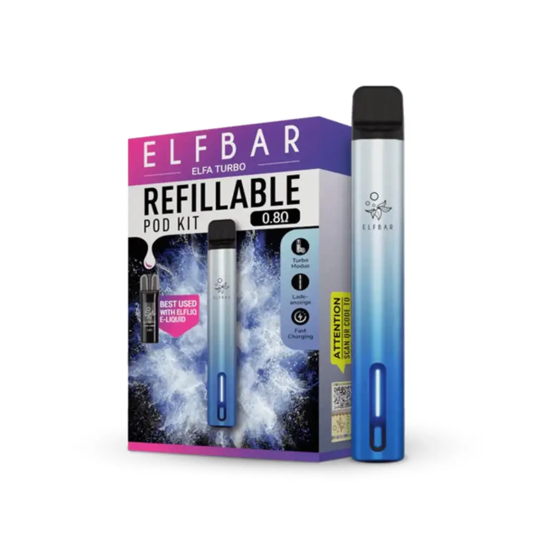 Elf Bar ELFA Turbo Refillable Pod Vape Kit - Image 3