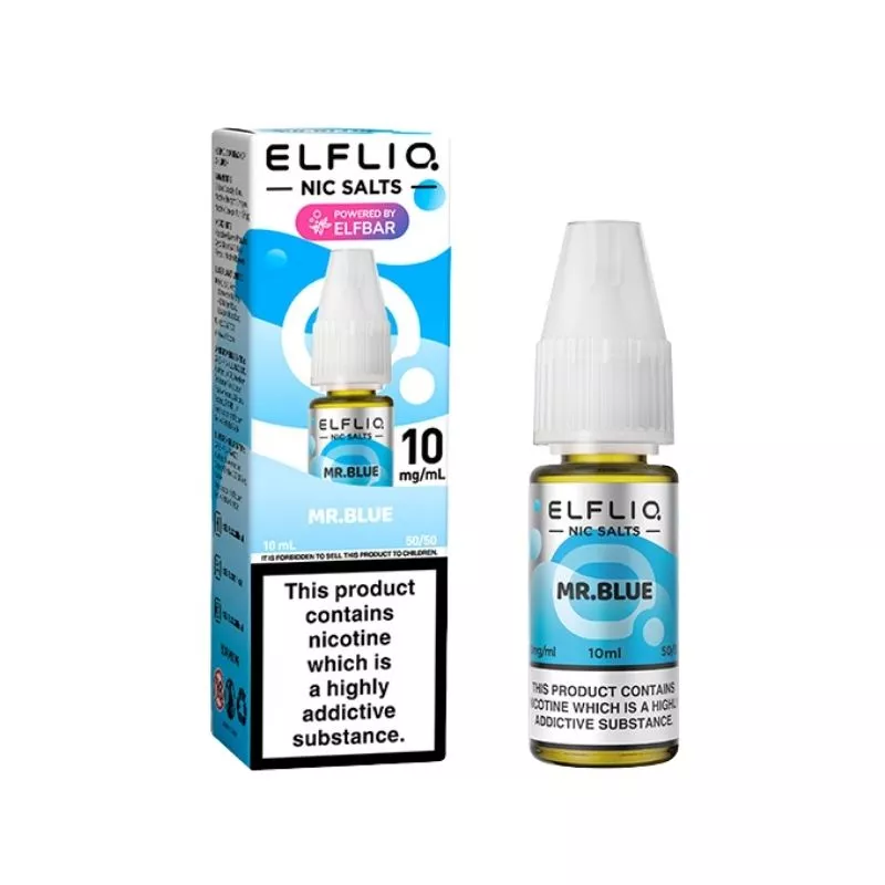 Elf Bar Elfliq Mr Blue 10ml Nic Salt E-liquid