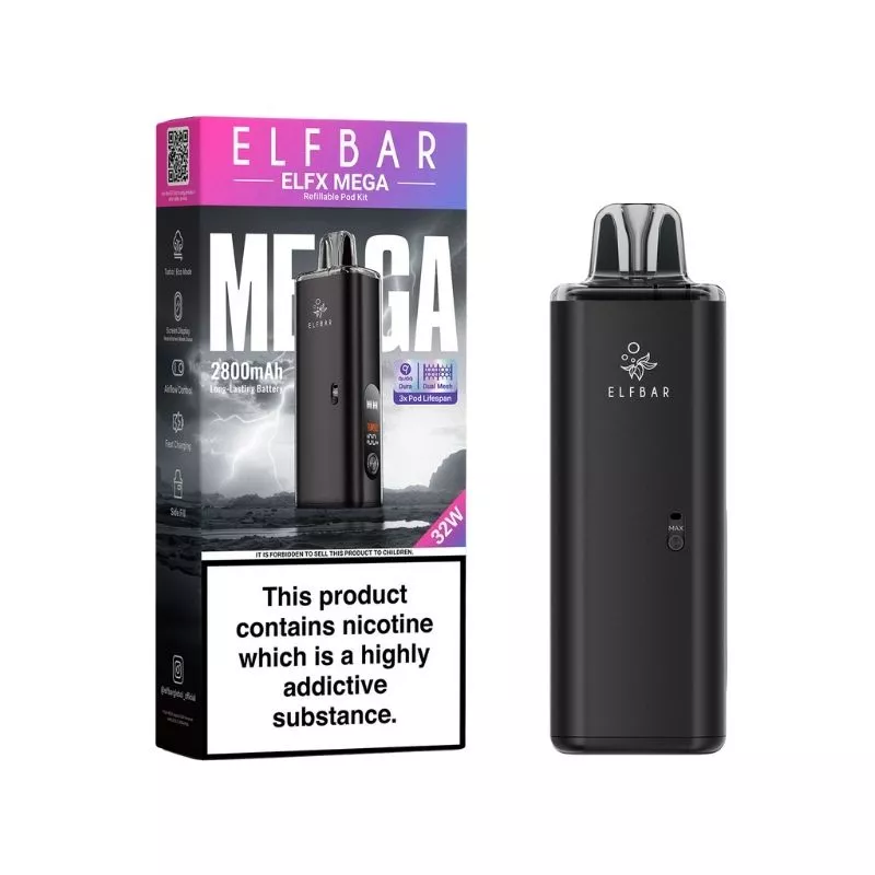Elf Bar ELFX Mega Pod Vape Kit - Image 2