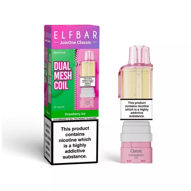 Elf Bar JoinOne15 Classic Strawberry Ice Refill Pods