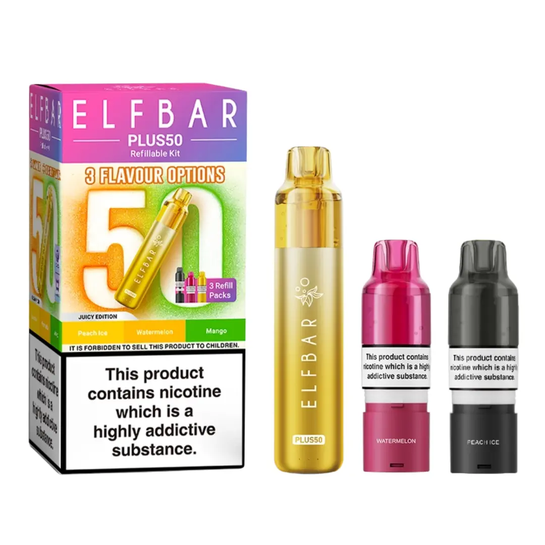 Elf Bar Plus 50 Prefilled Pod Kit - Image 7