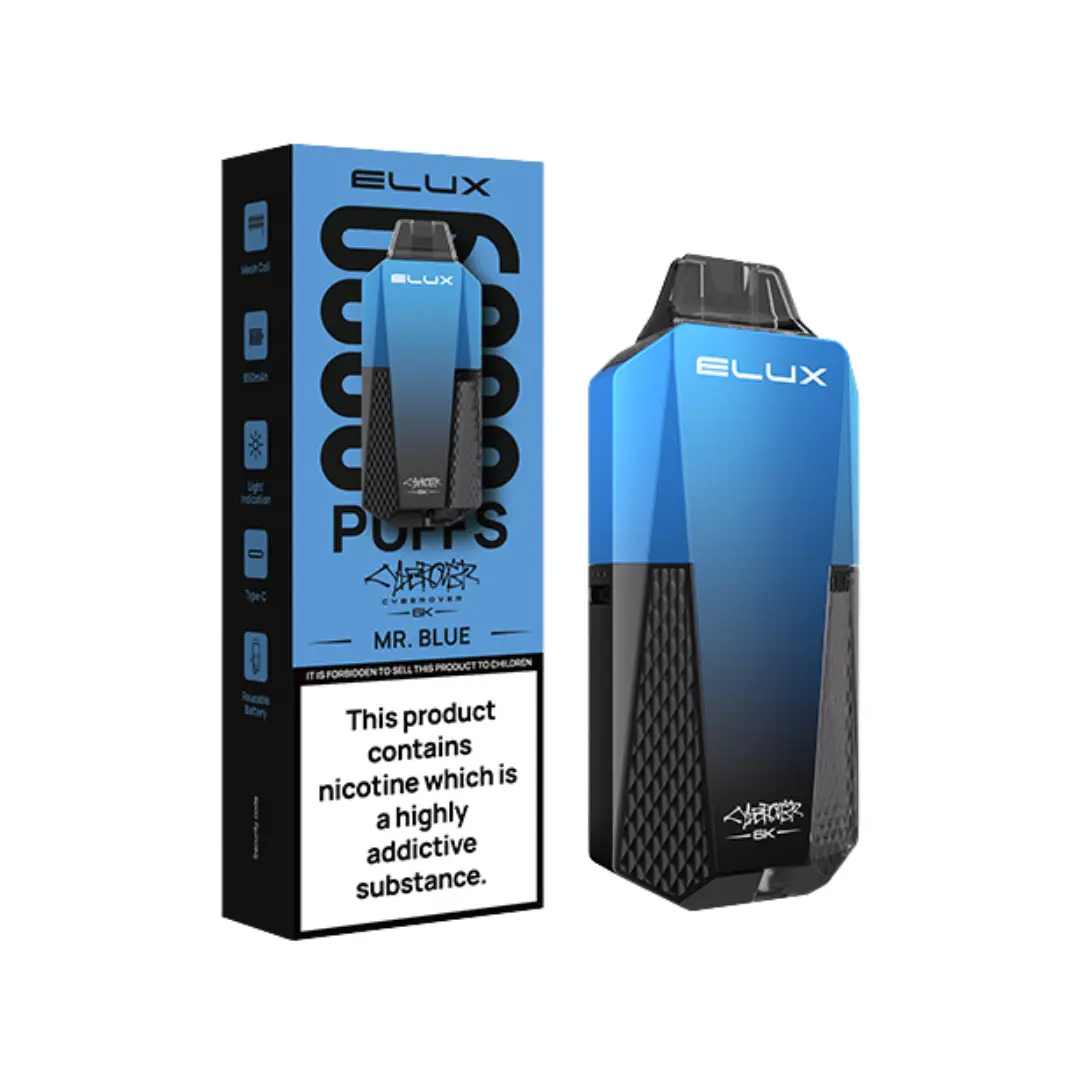 Elux Cyberover 6K Prefilled Pod Kit - Image 10