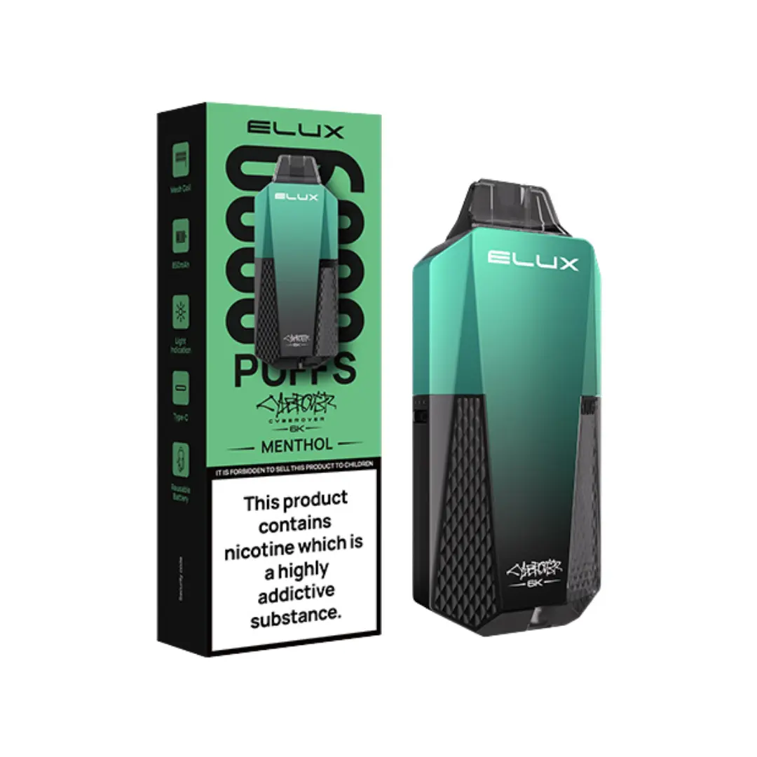 Elux Cyberover 6K Prefilled Pod Kit - Image 11