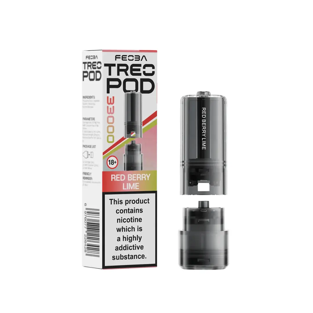 Feoba Treo Red Berry Lime Refill Pods
