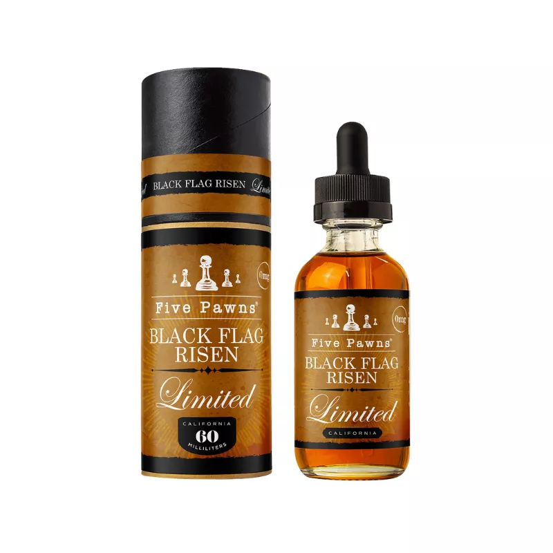 Five Pawns Black Flag Risen Limited Edition 50ml Shortfill